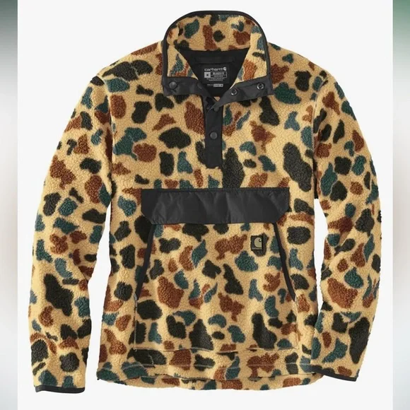 Carhartt Men's Relaxed Fit Fleece Pullover - Picture 2 of 10